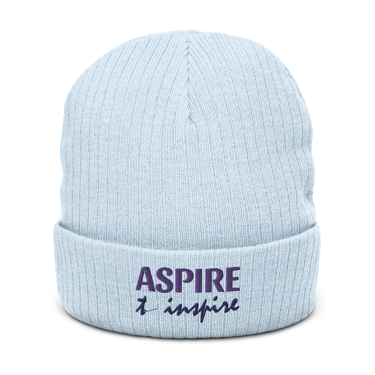 Ribbed knit beanie