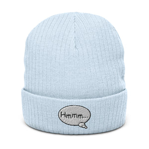 Ribbed knit beanie