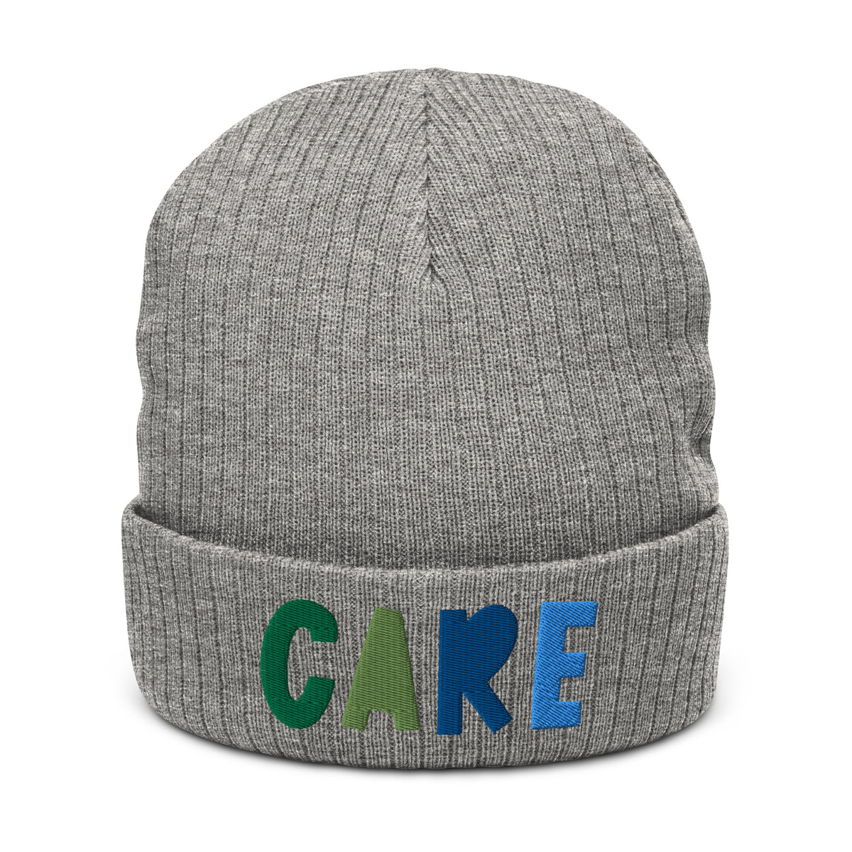 Ribbed knit beanie
