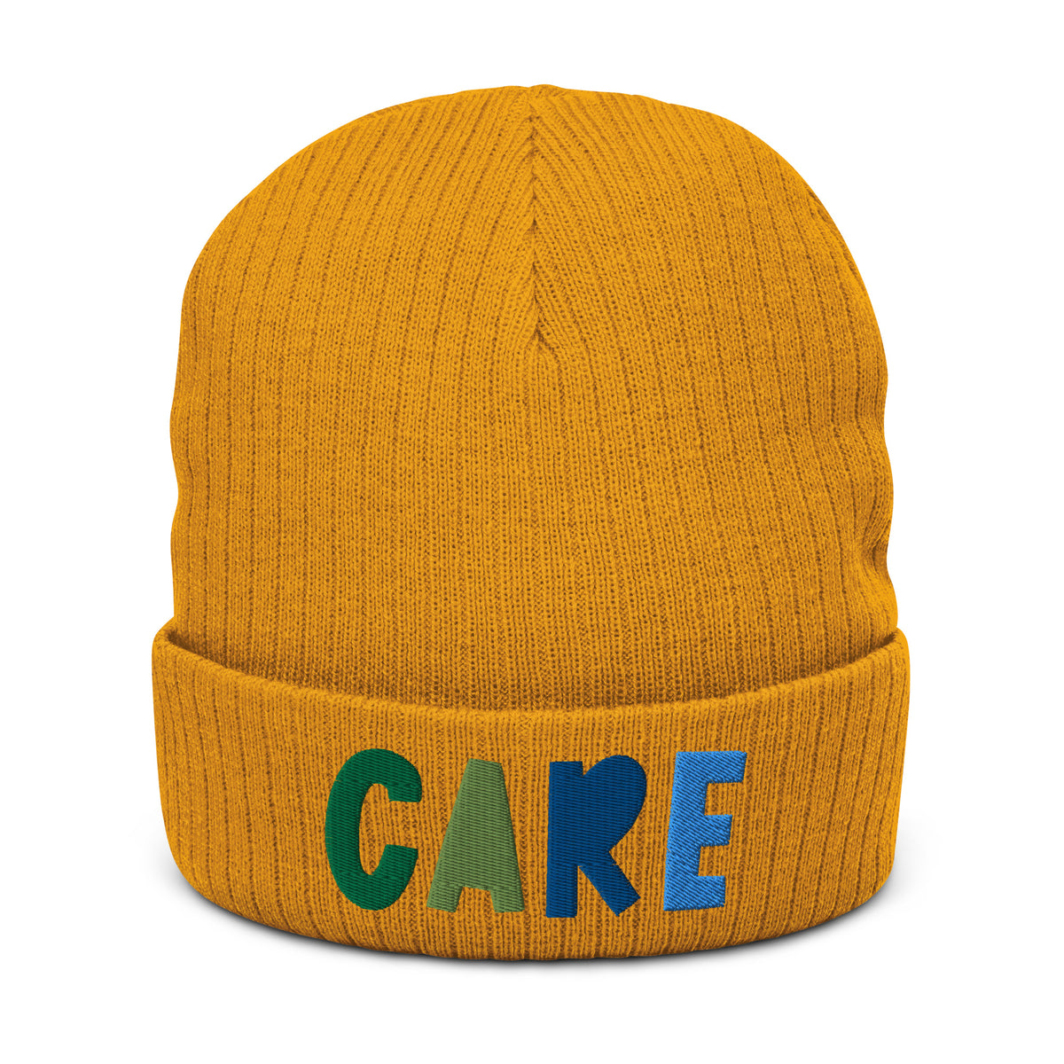 Ribbed knit beanie