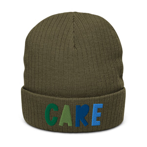 Ribbed knit beanie
