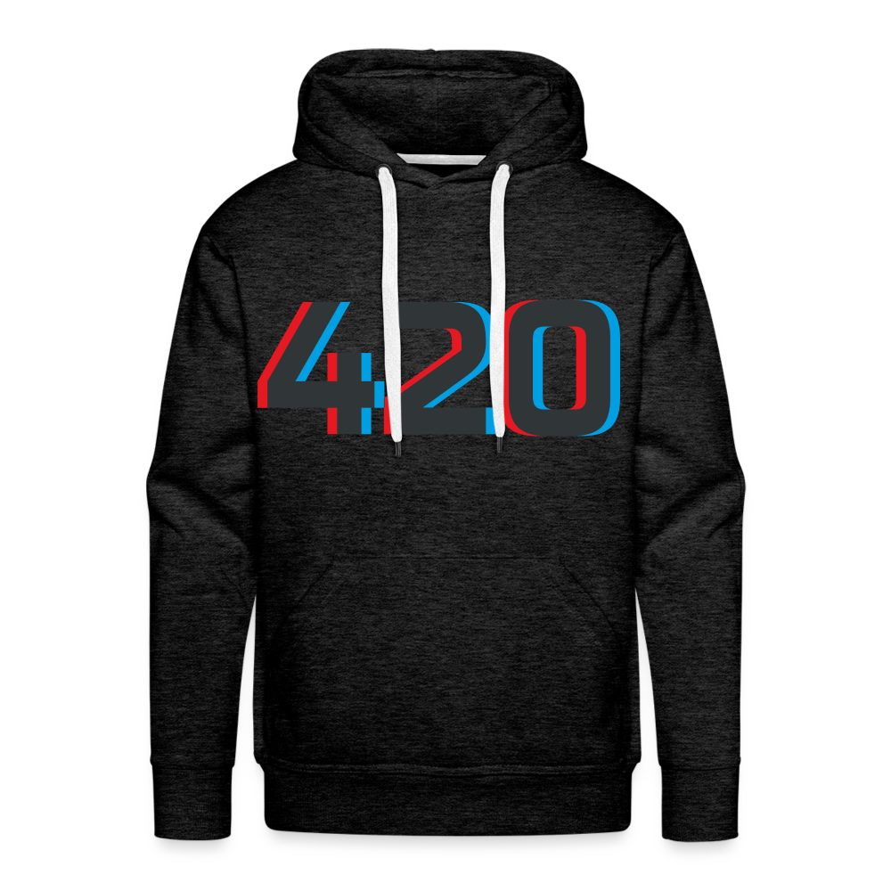 420 Premium Hoodie - charcoal grey