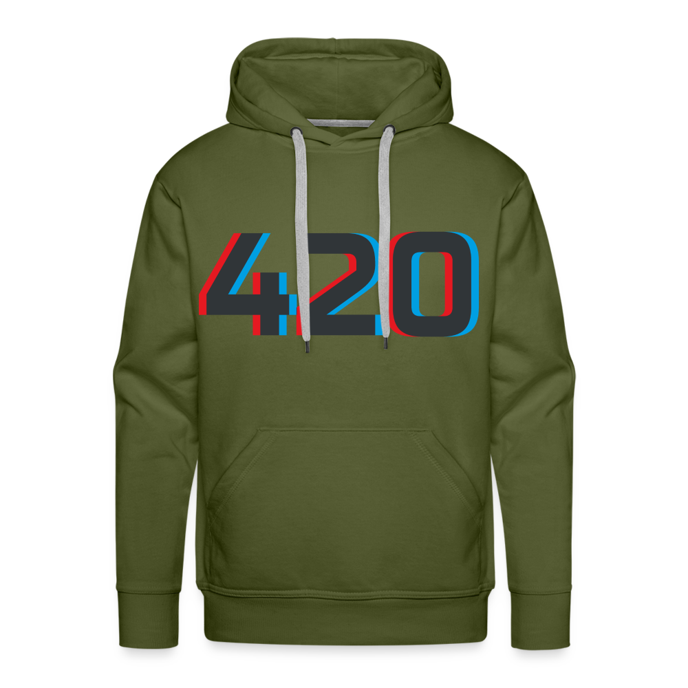 420 Premium Hoodie - olive green