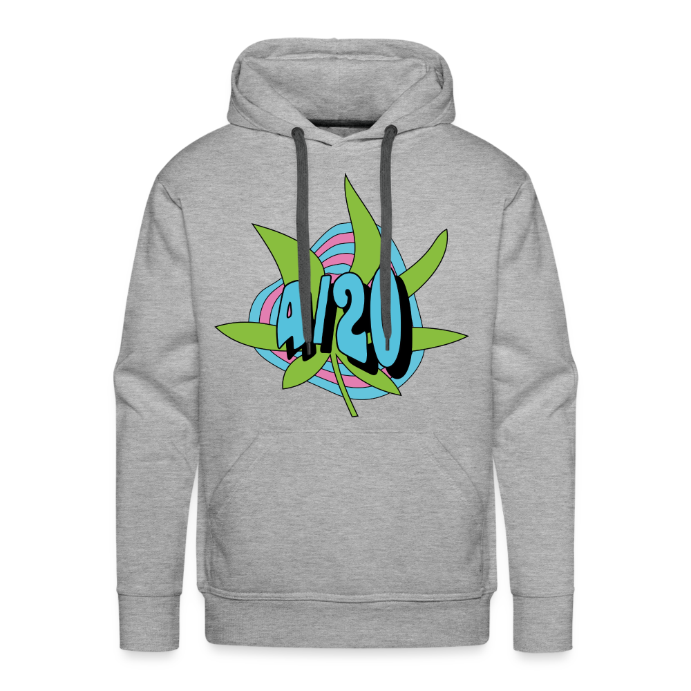 4/20 Premium Hoodie - heather grey