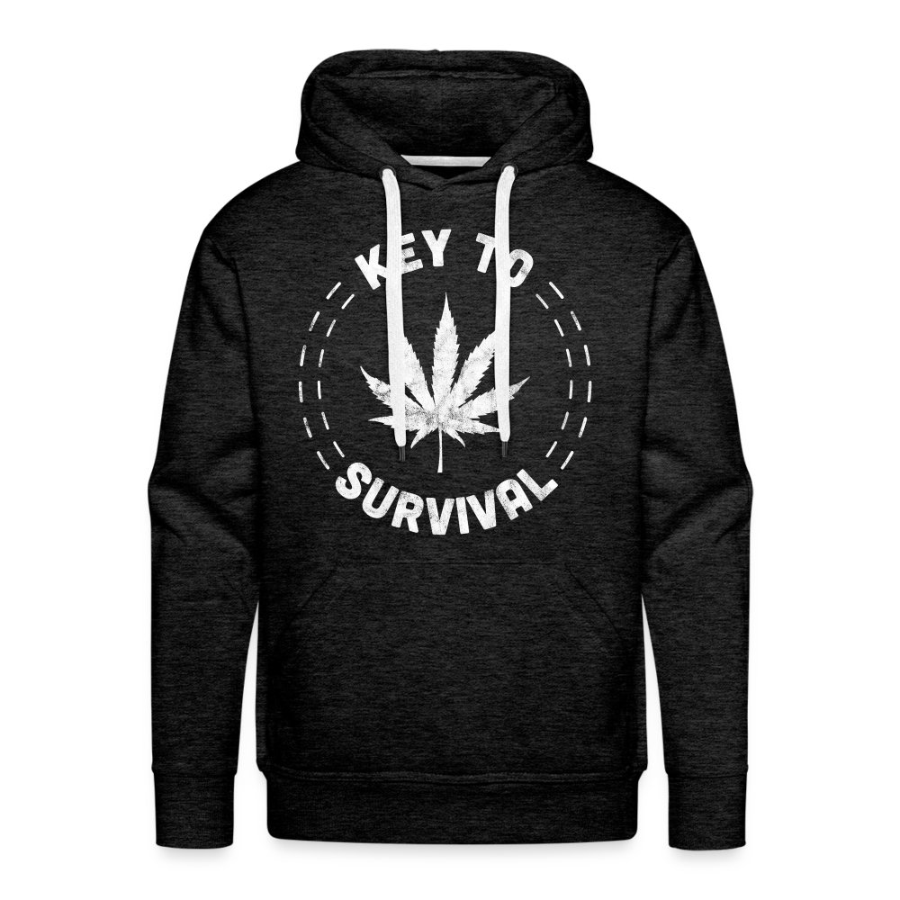 Key To Survival Premium Hoodie - charcoal grey