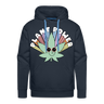 Plant Power Premium Hoodie - navy