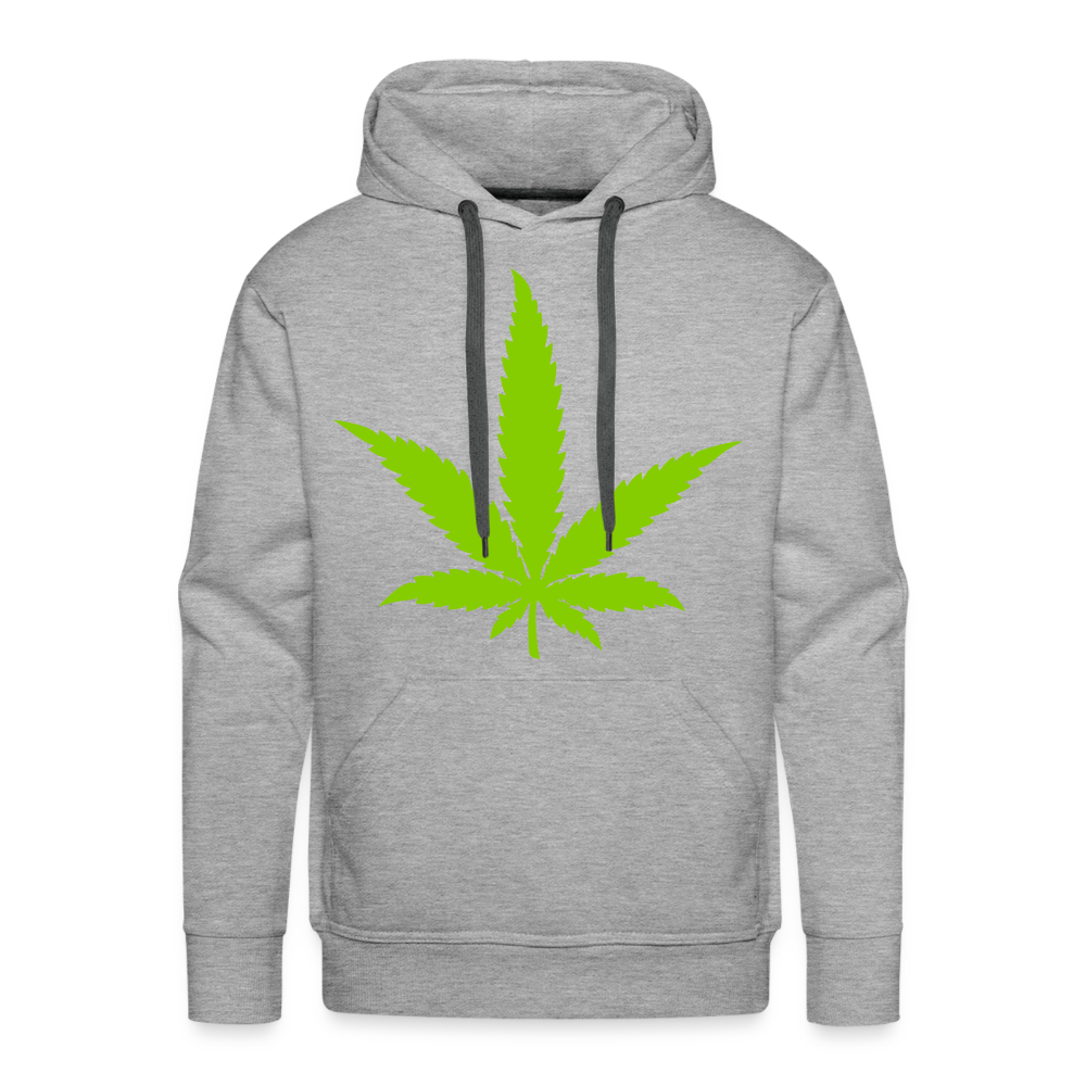 Leaf Premium Hoodie - heather grey