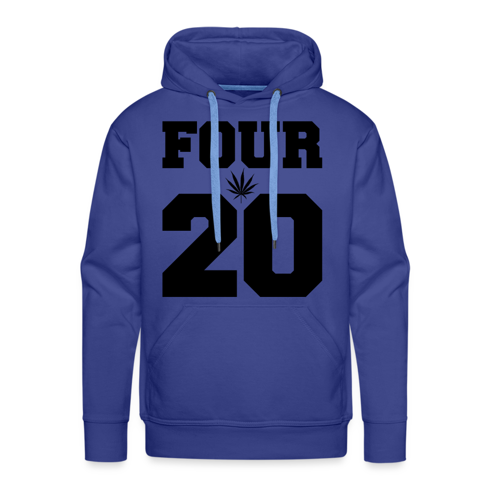 FOUR 20 Premium Hoodie - royal blue