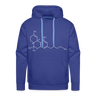 Thc Molecules Premium Hoodie - royal blue