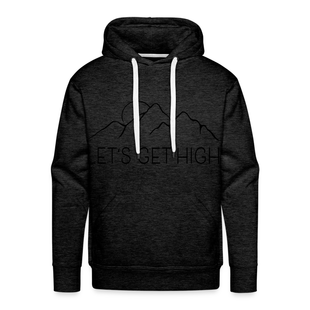 Let's Get High Premium Hoodie - charcoal grey