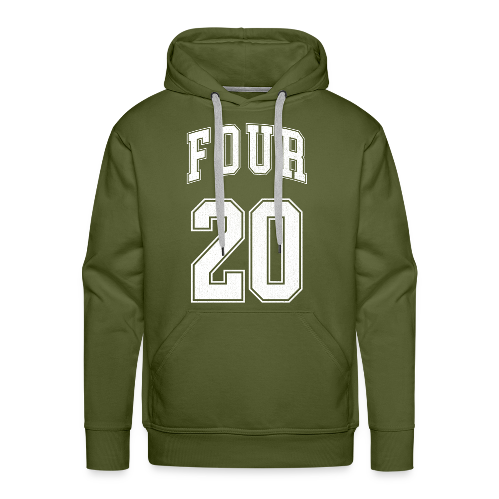 Four 20 Premium Hoodie - olive green