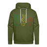 HANDS COLOR Premium Hoodie - olive green