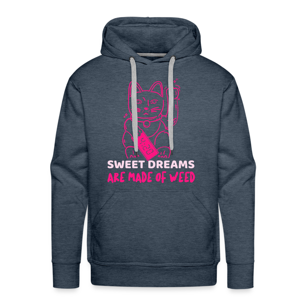 SWEET DREAMS Premium Hoodie - heather denim