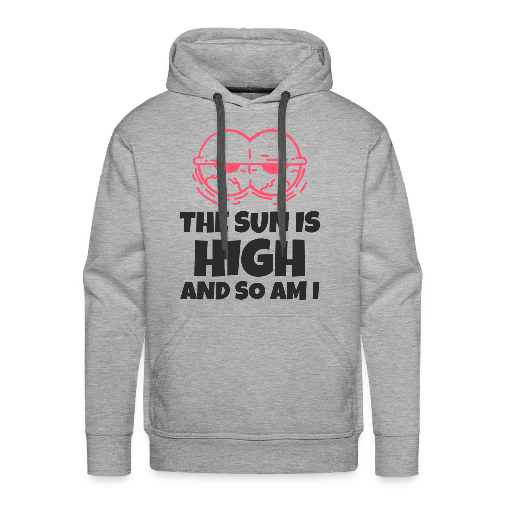 THE SUN IS Premium Hoodie - heather grey