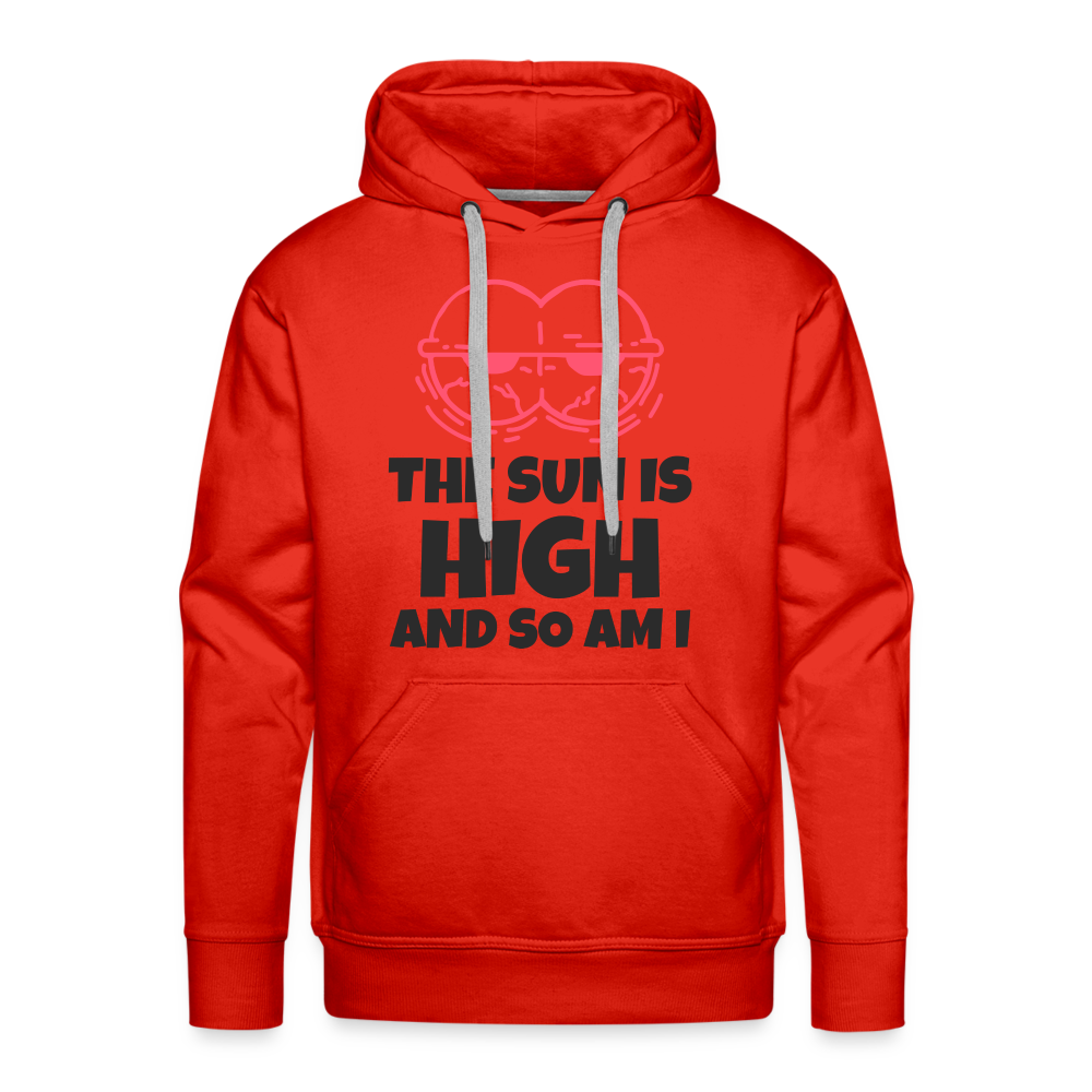 THE SUN IS Premium Hoodie - red