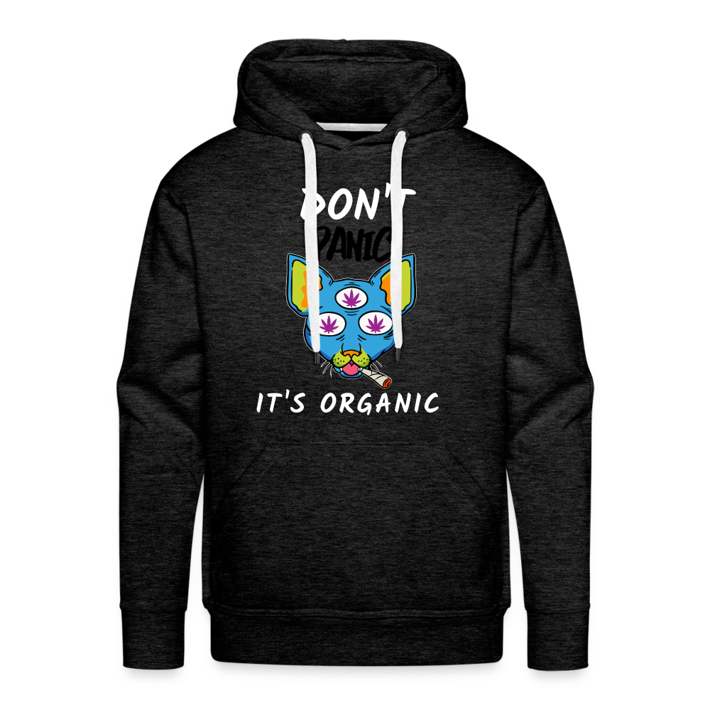 DON'T PANIC Premium Hoodie - charcoal grey