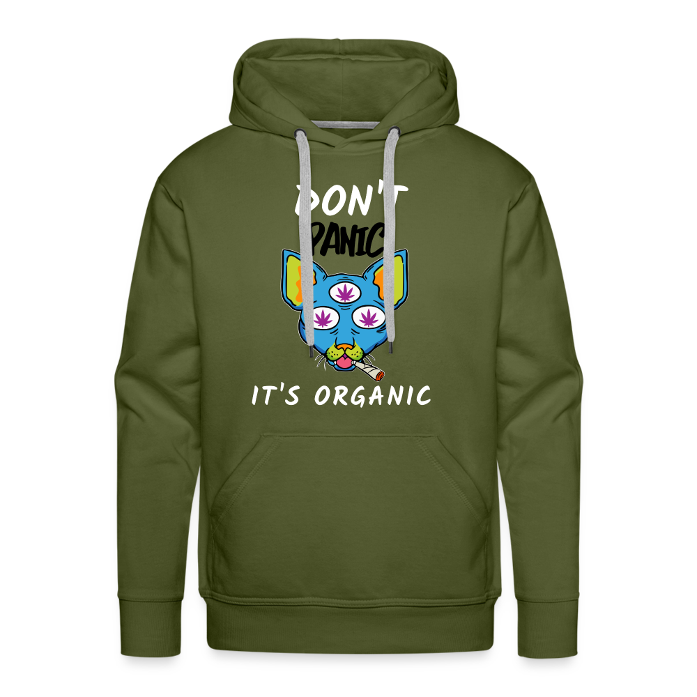 DON'T PANIC Premium Hoodie - olive green