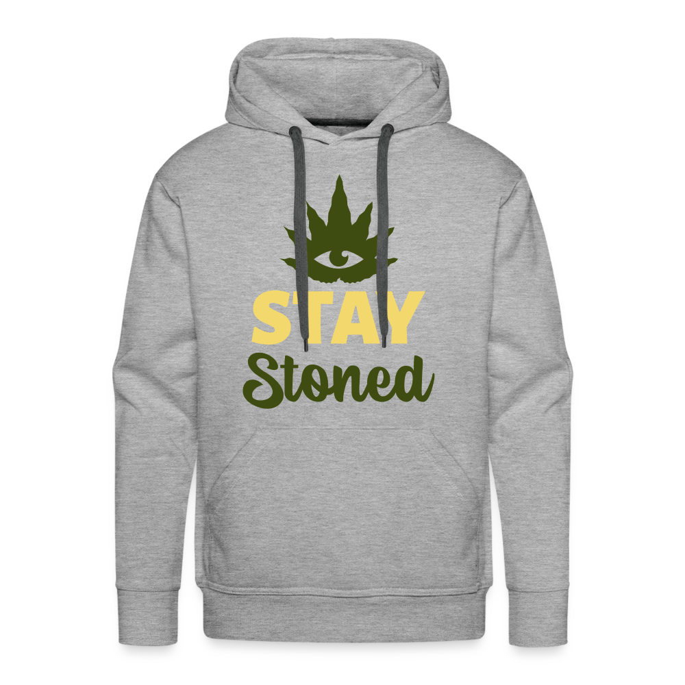 STAY STONED Premium Hoodie - heather grey