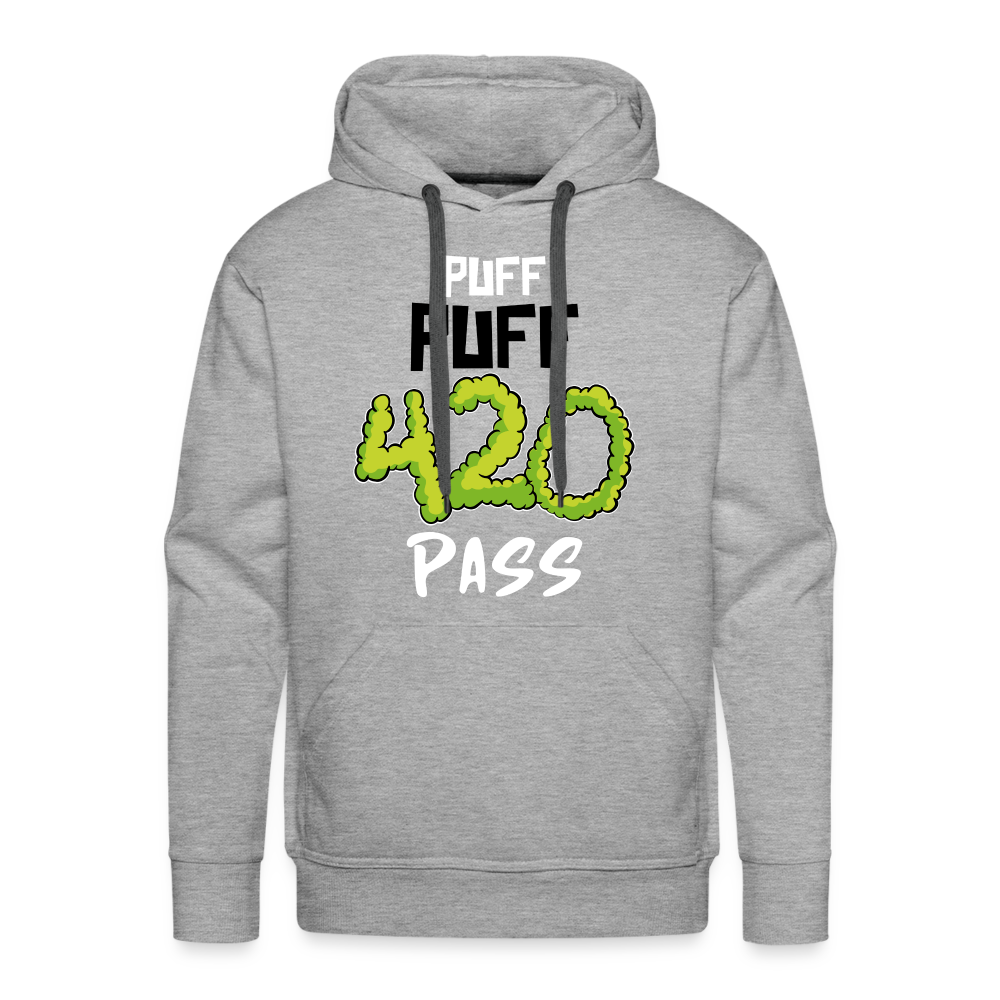 420 PASS Premium Hoodie - heather grey