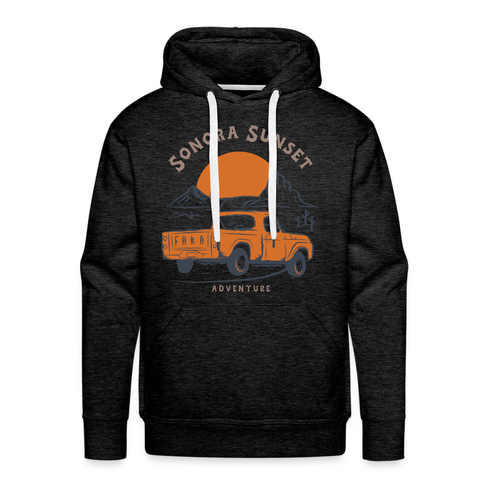 SONORA SUNSET Premium Hoodie - charcoal grey