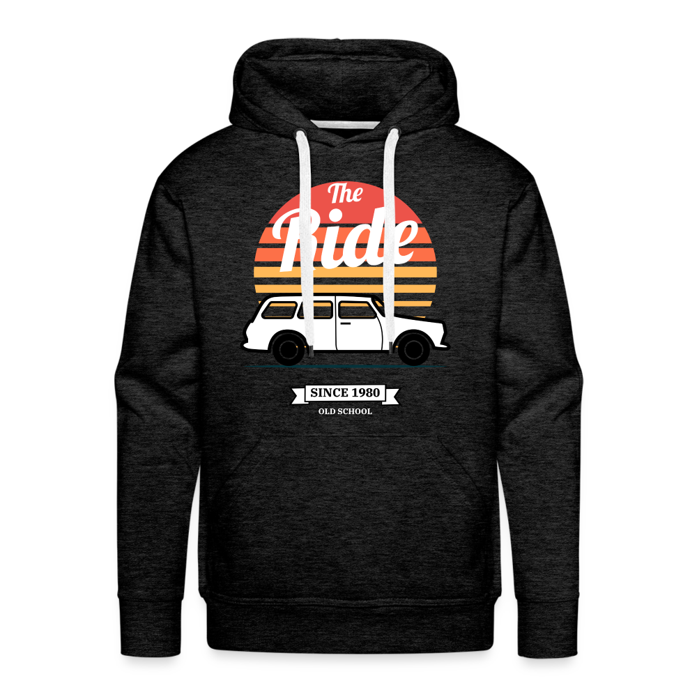 THE RIDE Premium Hoodie - charcoal grey