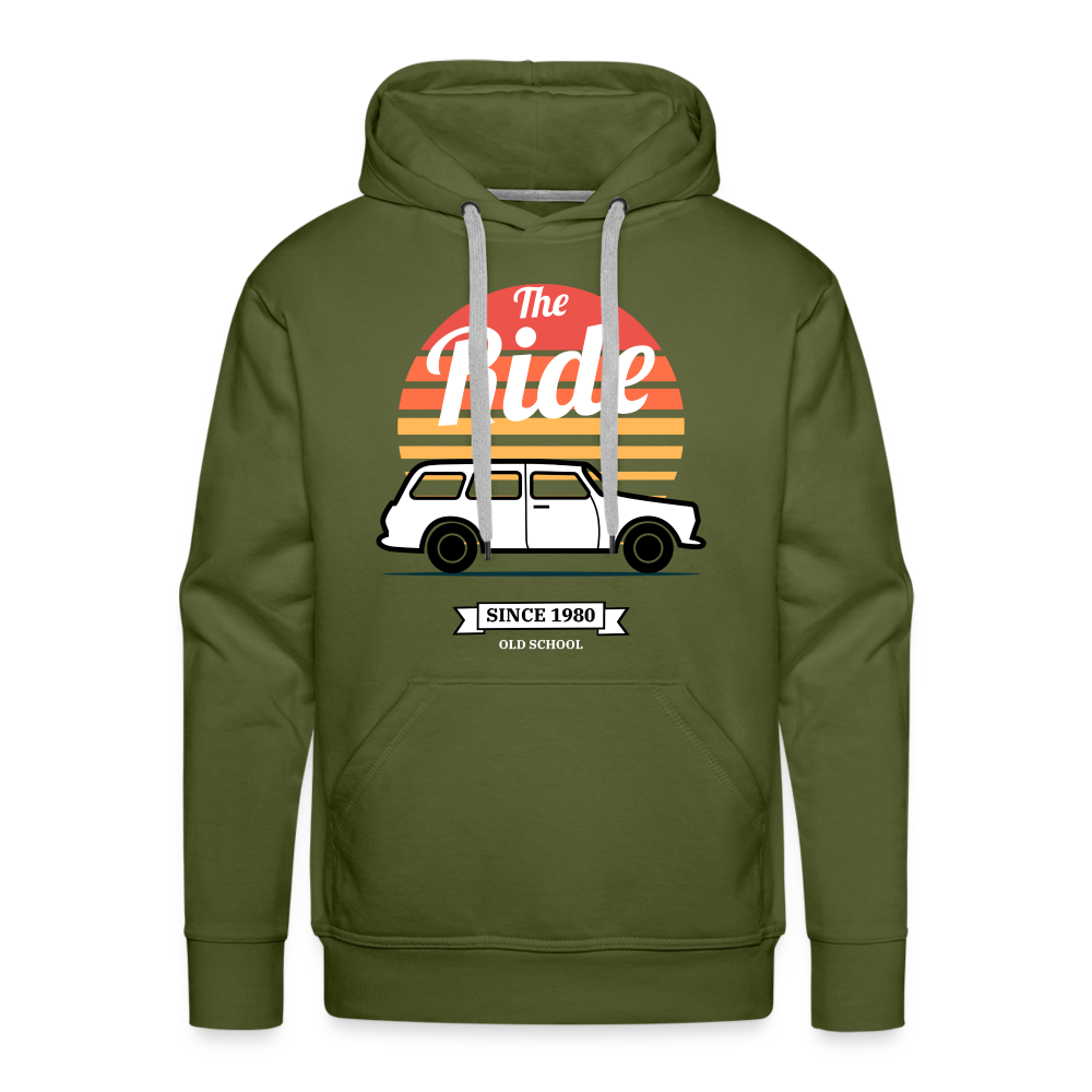 THE RIDE Premium Hoodie - olive green