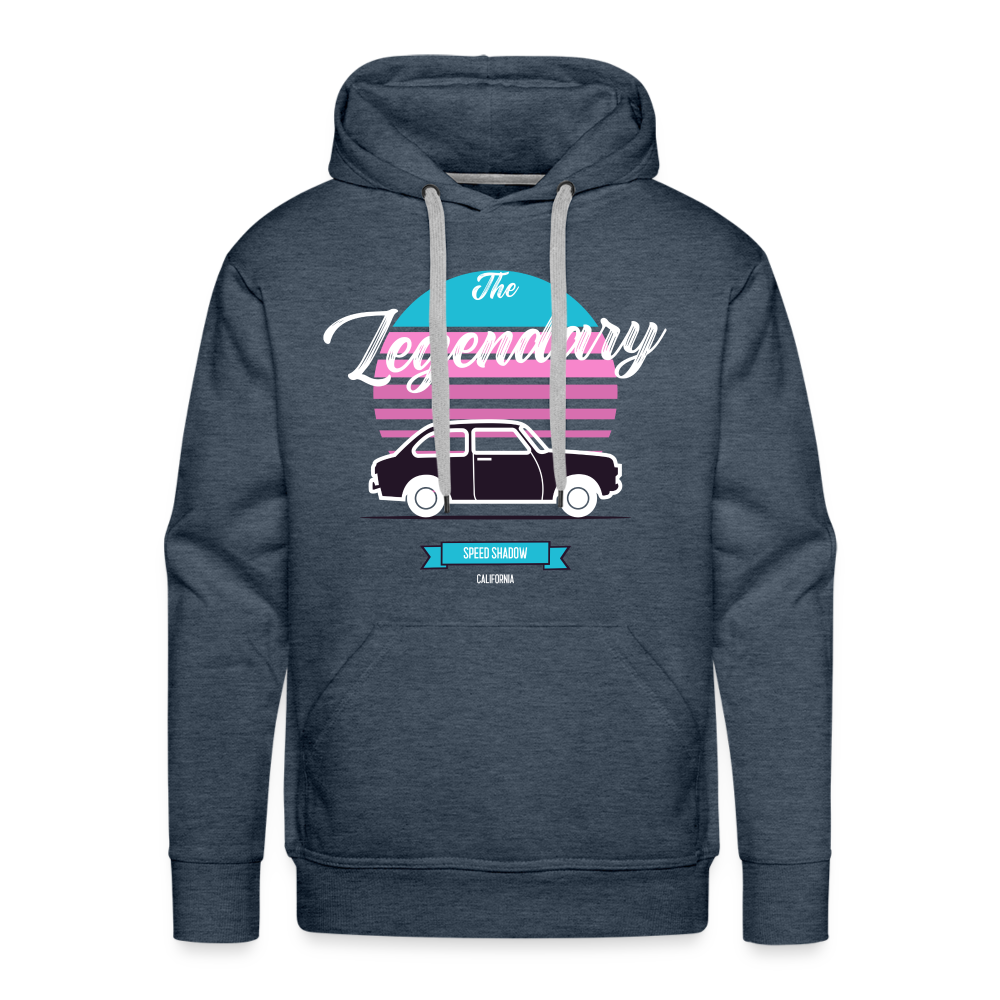 LEGENDARY Premium Hoodie - heather denim