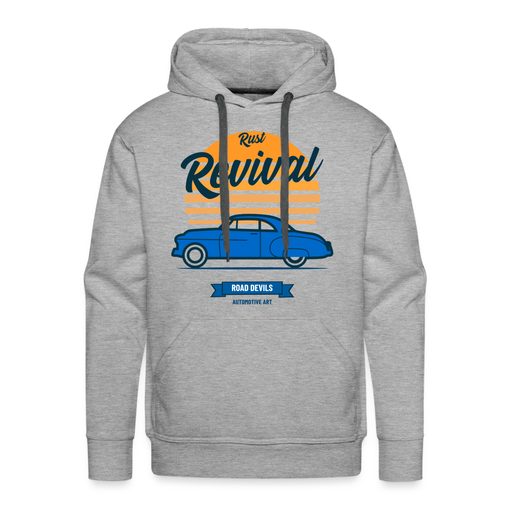 REVIVAL Premium Hoodie - heather grey