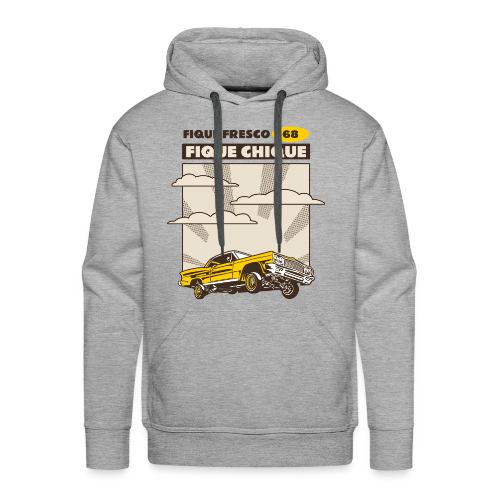 FIQUE CHIQUE Premium Hoodie - heather grey