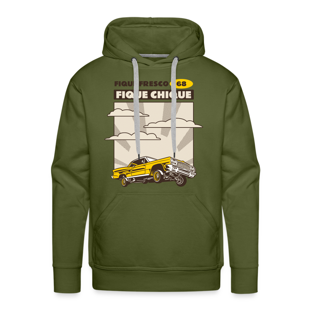 FIQUE CHIQUE Premium Hoodie - olive green