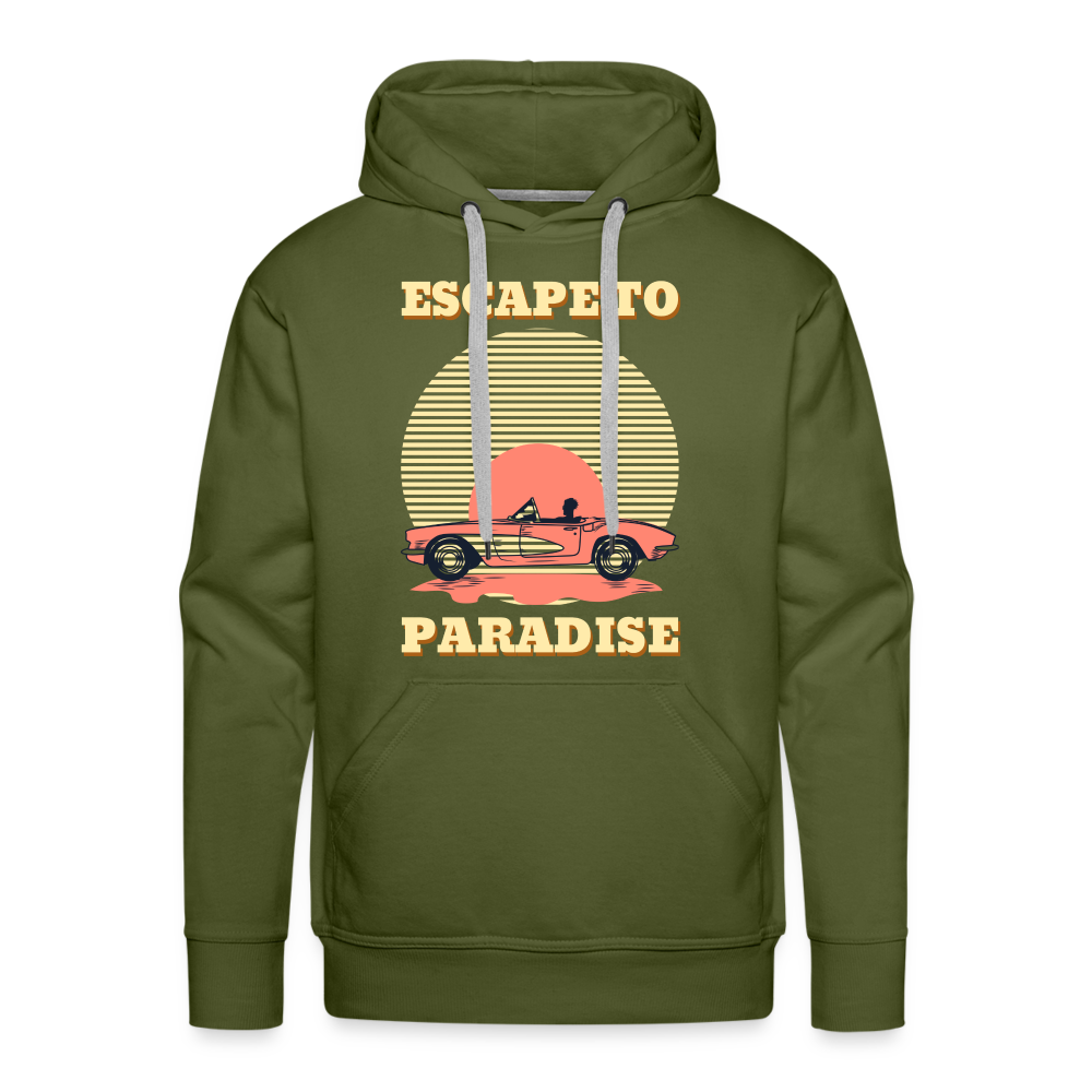 PARADISE Premium Hoodie - olive green