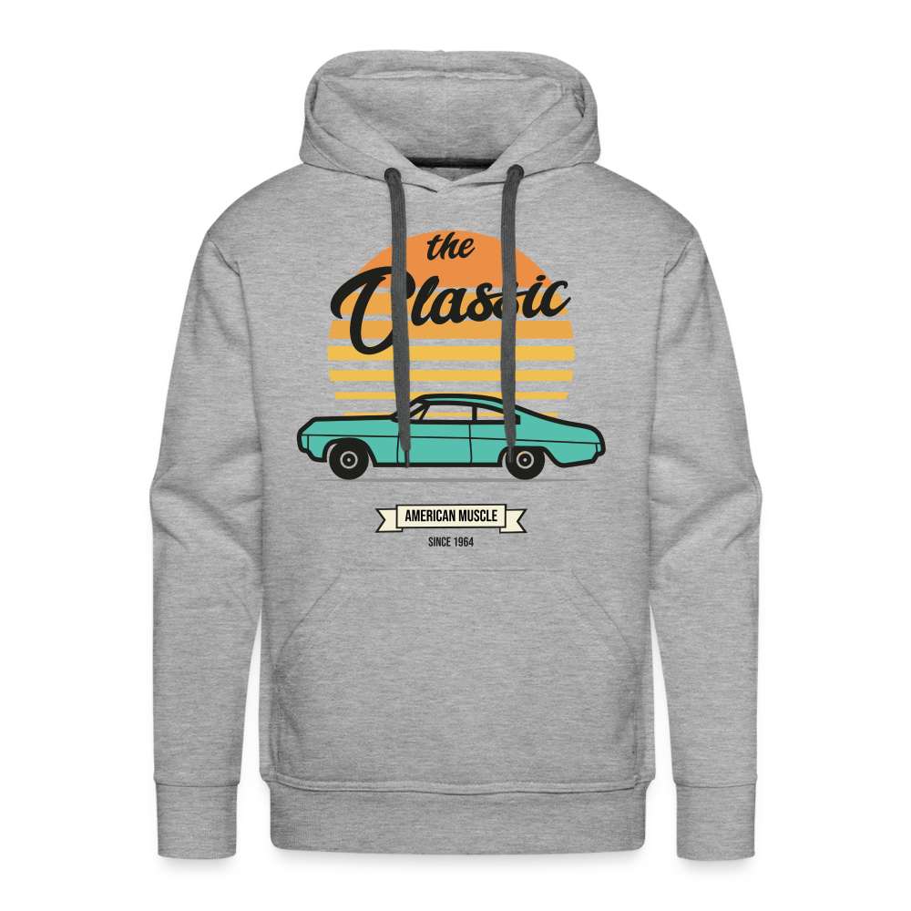 THE CLASSIC Premium Hoodie - heather grey