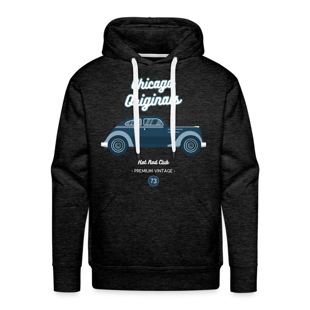 CHICAGO Premium Hoodie - charcoal grey