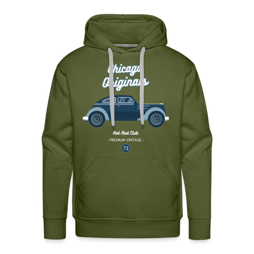 CHICAGO Premium Hoodie - olive green