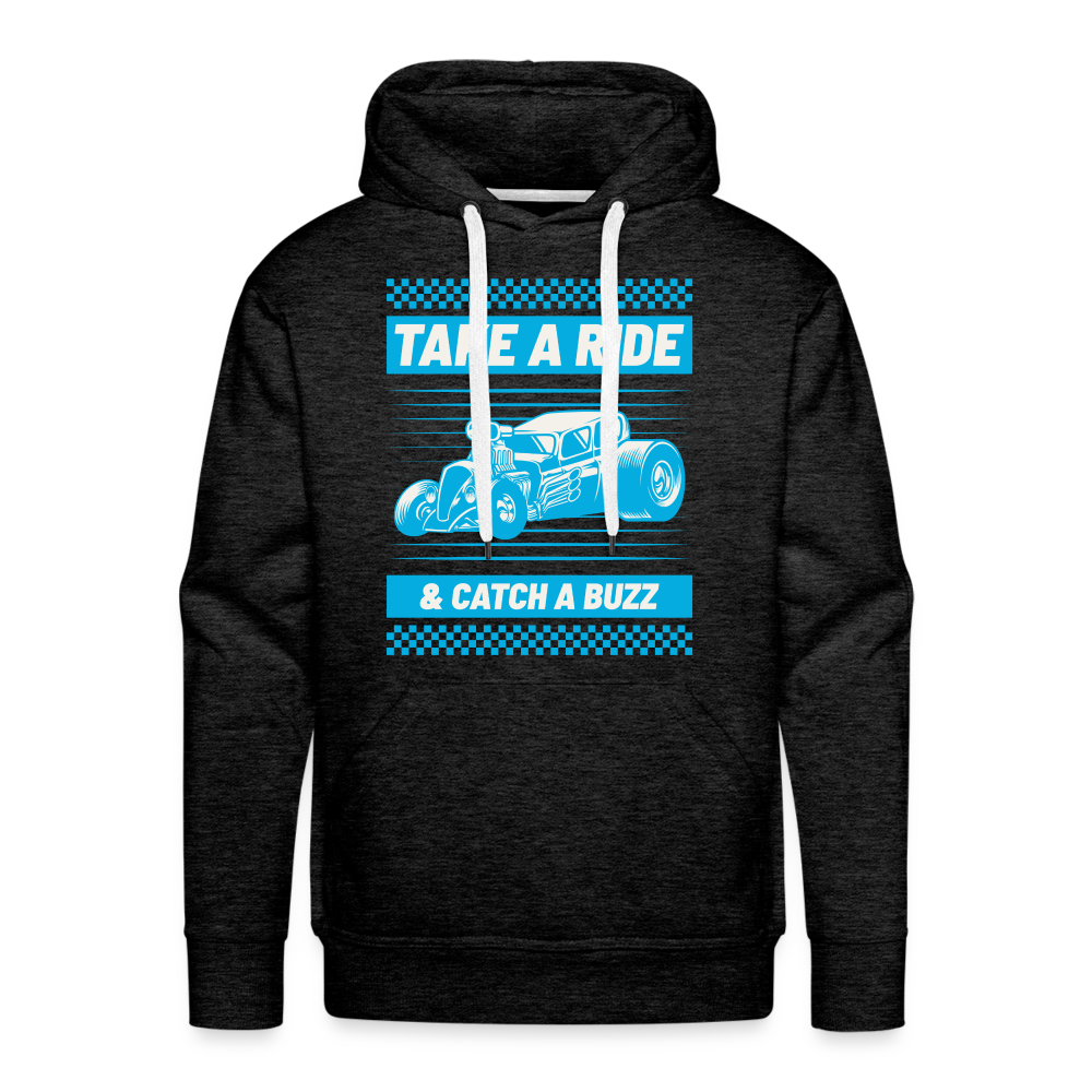 TAKE A RIDE Premium Hoodie - charcoal grey