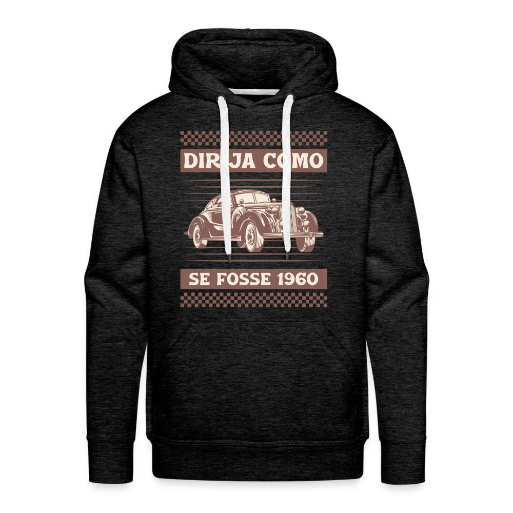 DIRIJA Premium Hoodie - charcoal grey