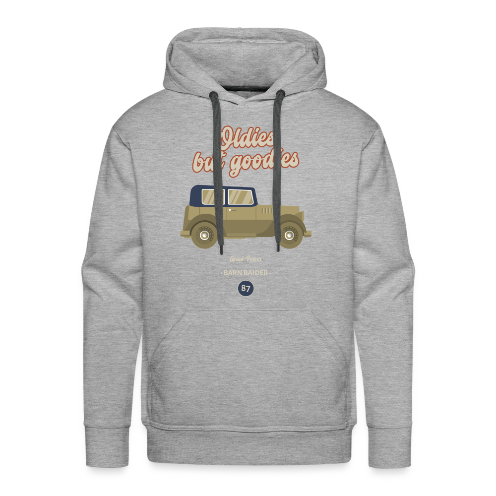 OLDIES BUT GOODIES Premium Hoodie - heather grey