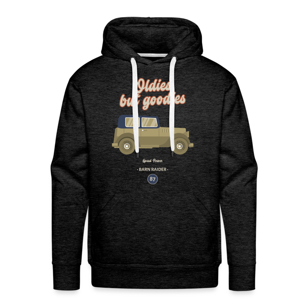 OLDIES BUT GOODIES Premium Hoodie - charcoal grey