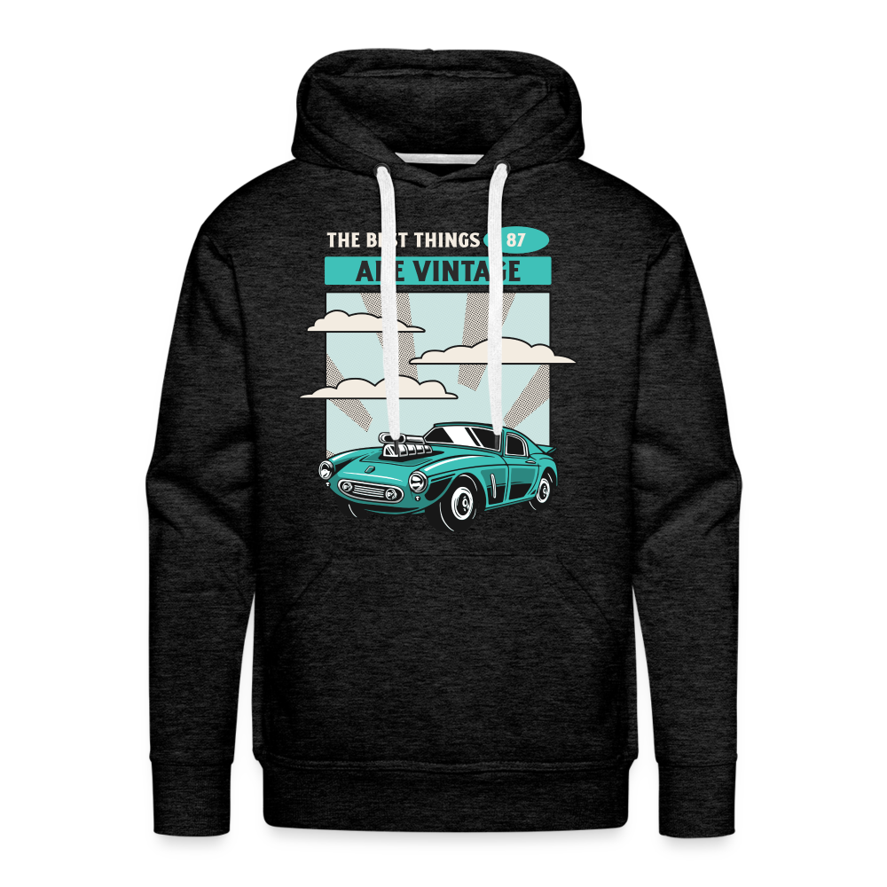 THE BEST THINGS Premium Hoodie - charcoal grey