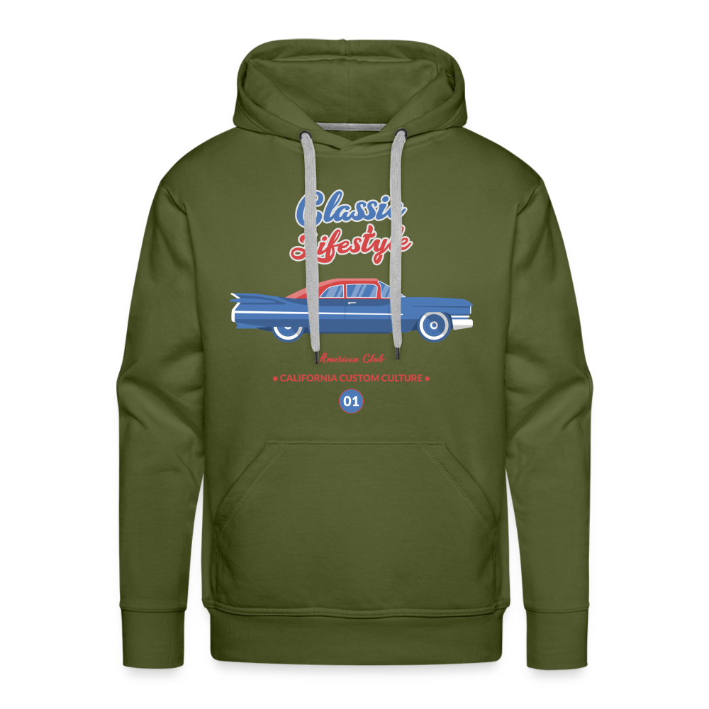 CLASSIC LIFESTYLE Premium Hoodie - olive green