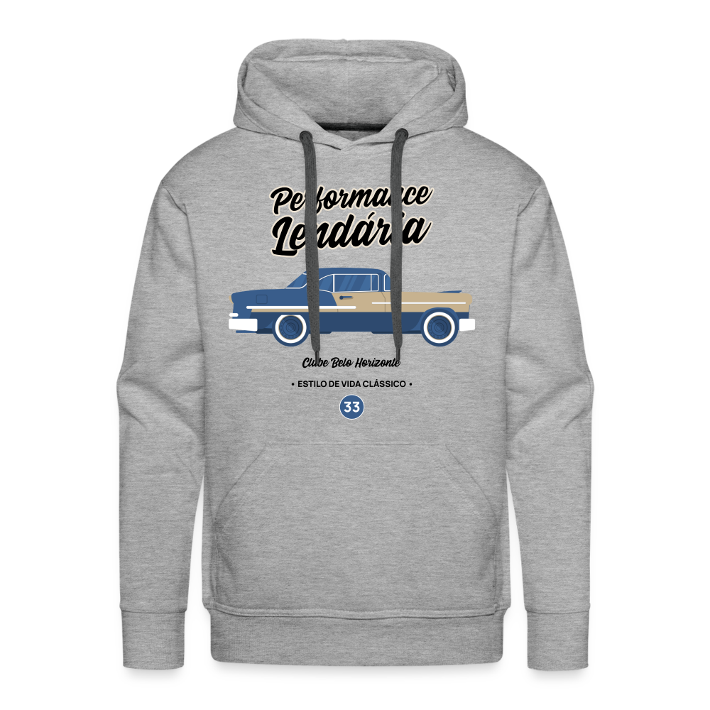 PREFORMANCE Premium Hoodie - heather grey