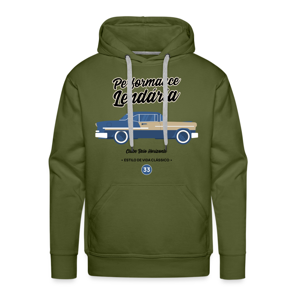 PREFORMANCE Premium Hoodie - olive green