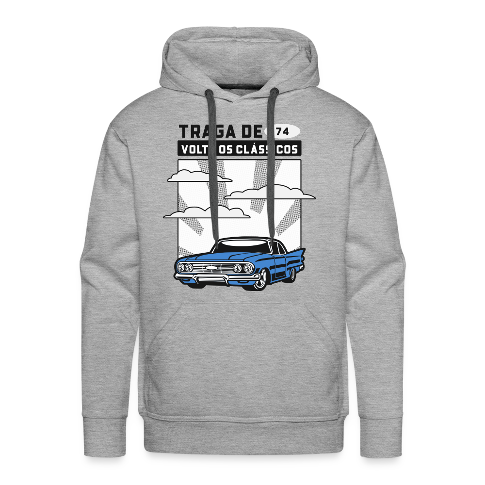 TRAGA Premium Hoodie - heather grey