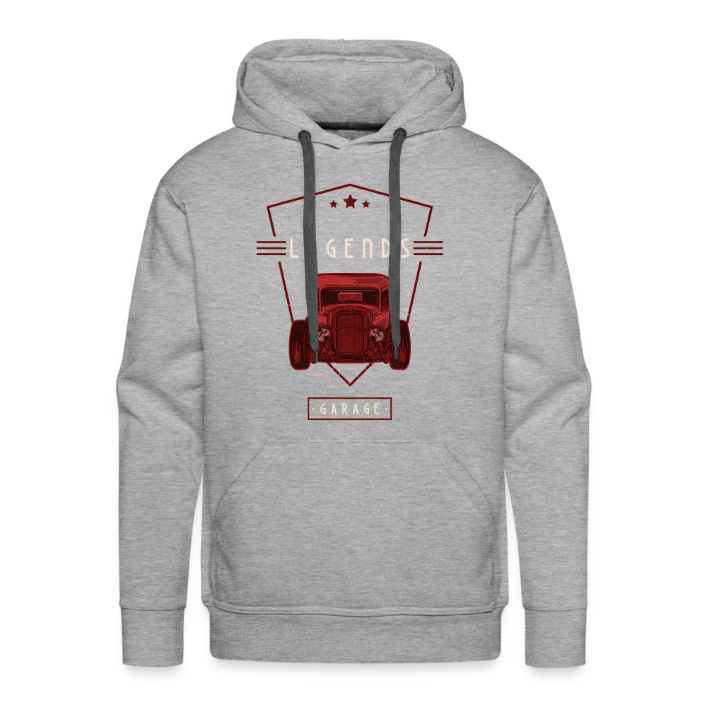 LEGEND Premium Hoodie - heather grey