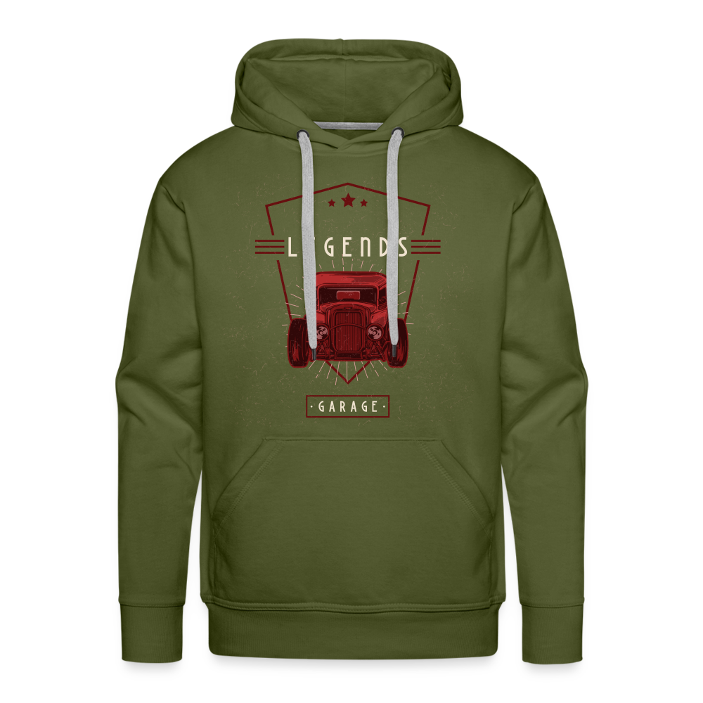 LEGEND Premium Hoodie - olive green