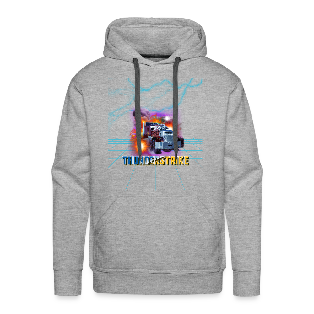 THUNDER STRIKE Premium Hoodie - heather grey