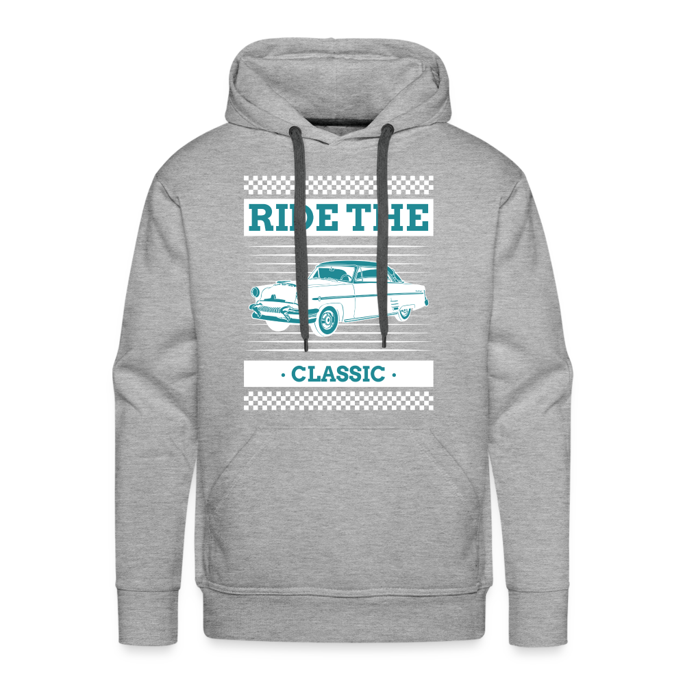 RIDE THE CLASSIC Premium Hoodie - heather grey