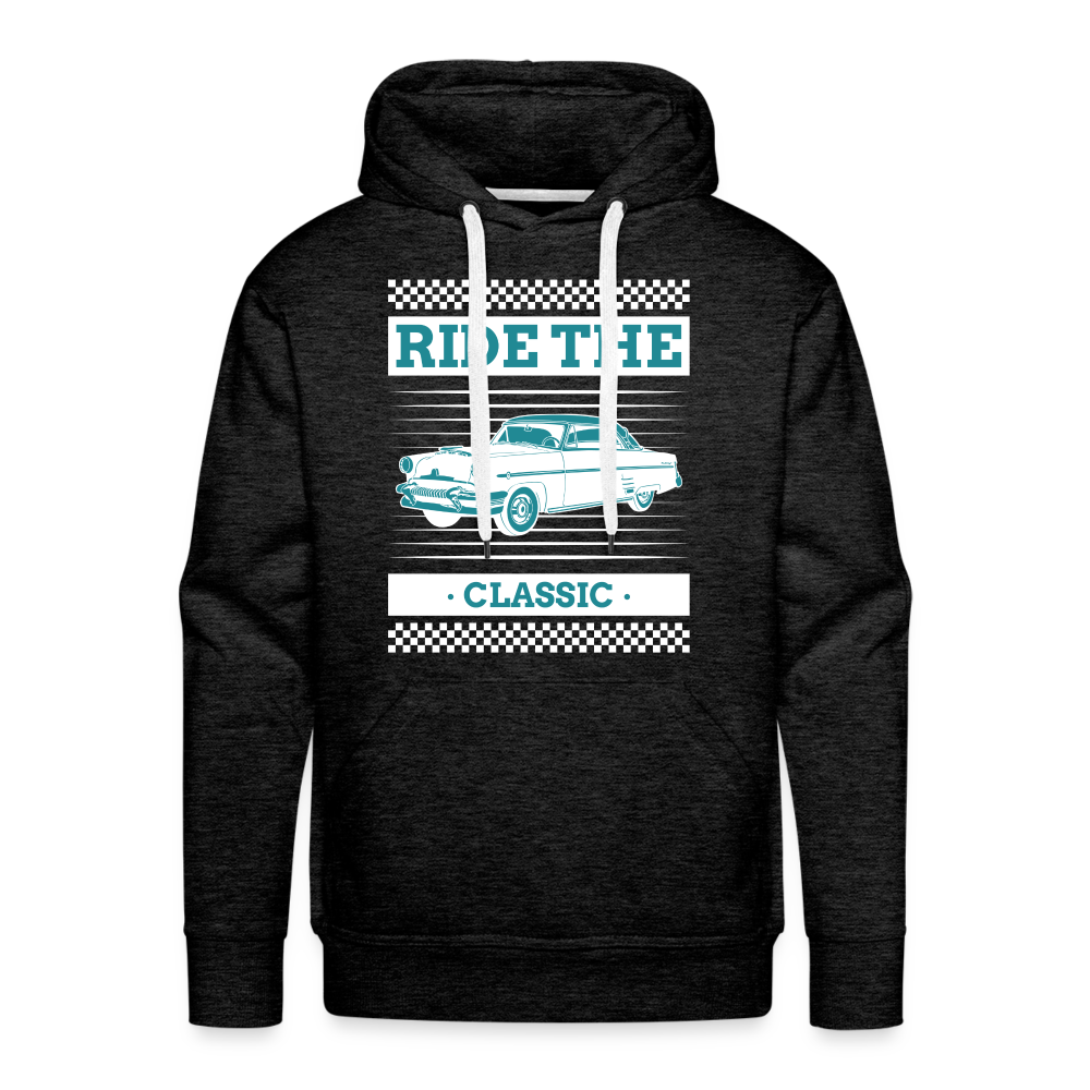 RIDE THE CLASSIC Premium Hoodie - charcoal grey