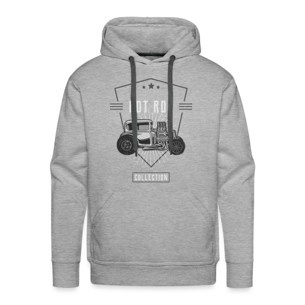 `HOT ROD Premium Hoodie - heather grey