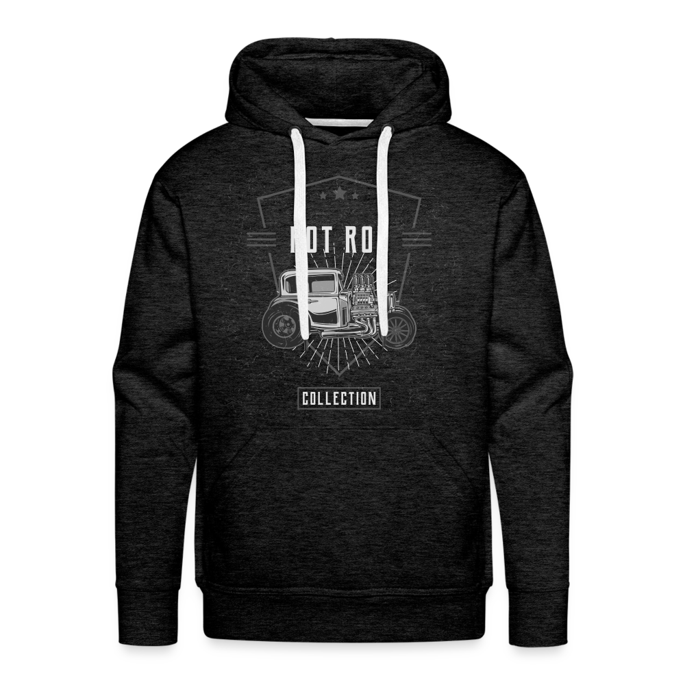 `HOT ROD Premium Hoodie - charcoal grey